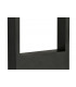 Short Bollard Post, 1 x 10W LED, 3000K, 720lm, IP54, Graphite Black