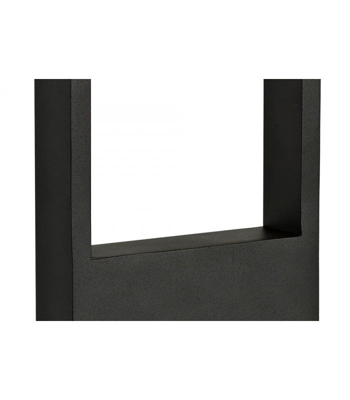 Short Bollard Post, 1 x 10W LED, 3000K, 720lm, IP54, Graphite Black