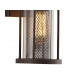 Small Wall Lantern Lamp, 1 x E27, Antique Bronze, Clear Glass, IP54