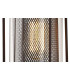 Large Wall Lantern Lamp, 1 x E27, Antique Bronze, Clear Glass, IP54