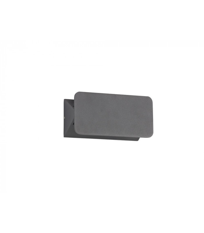 Up & Downward Lighting Wall Lamp, 1 x 5W LED, 3000K, 190lm, IP54, Anthracite