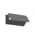 Up & Downward Lighting Wall Lamp, 1 x 5W LED, 3000K, 190lm, IP54, Anthracite