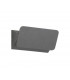 Up & Downward Lighting Wall Lamp, 1 x 5W LED, 3000K, 190lm, IP54, Anthracite