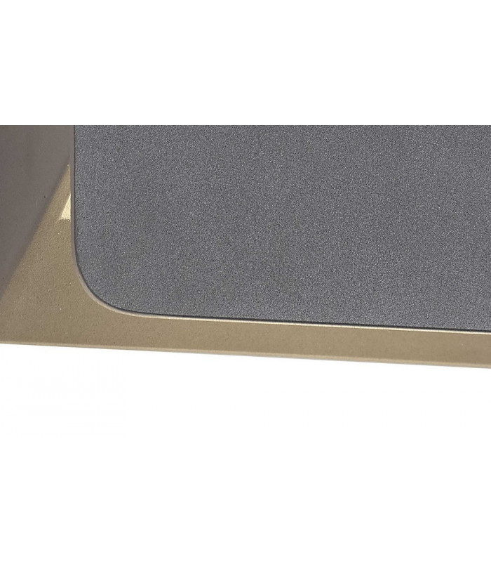 Up & Downward Lighting Wall Lamp, 1 x 5W LED, 3000K, 190lm, IP54, Anthracite