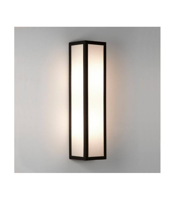 LED 1 Light Outdoor Wall Light Textured Black IP44