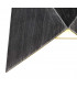 Wall Down Lamp, 1 x 7W LED, 3000K, 610lm, IP54, Black, Silver