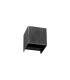 Up & Downward Lighting Wall Lamp, 2 x 3W LED, 3000K, 400lm, IP54, Black, Silver