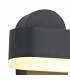 1 Light Adjustable Wall Lamp, 1 x 6W LED, 3000K, 400lm, IP54, Anthracite
