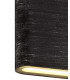 Up and Downward Lighting Wall Lamp, 2 x 3W LED, 3000K, 350lm, IP54, Black, Silver