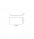 Up and Downward Lighting Wall Lamp, 2 x 6W LED, 3000K, 630lm, IP54, Black, Silver