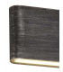 Up and Downward Lighting Wall Lamp, 2 x 6W LED, 3000K, 630lm, IP54, Black, Silver