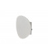 Flush Wall Lamp, 1 x 6W LED, 3000K, 700lm, IP54, Sand White