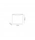 Wall Down Lamp, 1 x 6W LED, 3000K, 510lm, IP54, Anthracite