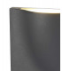 Wall Down Lamp, 1 x 6W LED, 3000K, 510lm, IP54, Anthracite