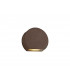 Wall Down Lamp, 1 x 3W LED, 3000K, 270lm, IP54, Dark Brown