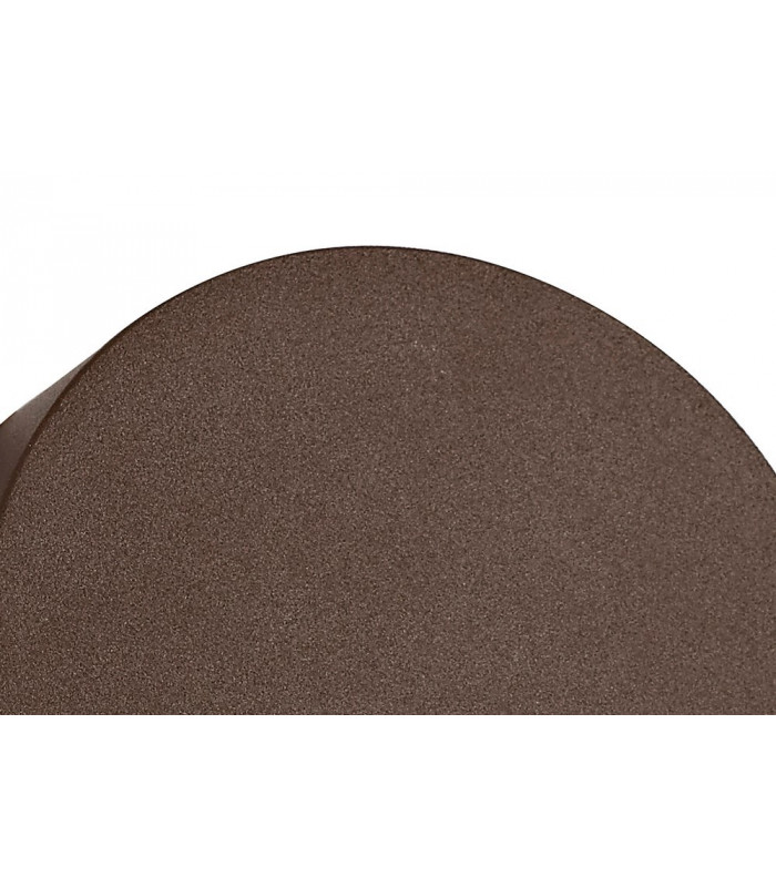 Wall Down Lamp, 1 x 3W LED, 3000K, 270lm, IP54, Dark Brown
