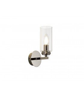Wall Lamp Switched, 1 x E14, Polished Nickel