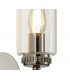 Wall Lamp Switched, 1 x E14, Polished Nickel