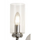 Wall Lamp Switched, 2 x E14, Polished Nickel