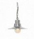 1 Light Outdoor Ceiling Chain Lantern Antique Nickel IP44, E27