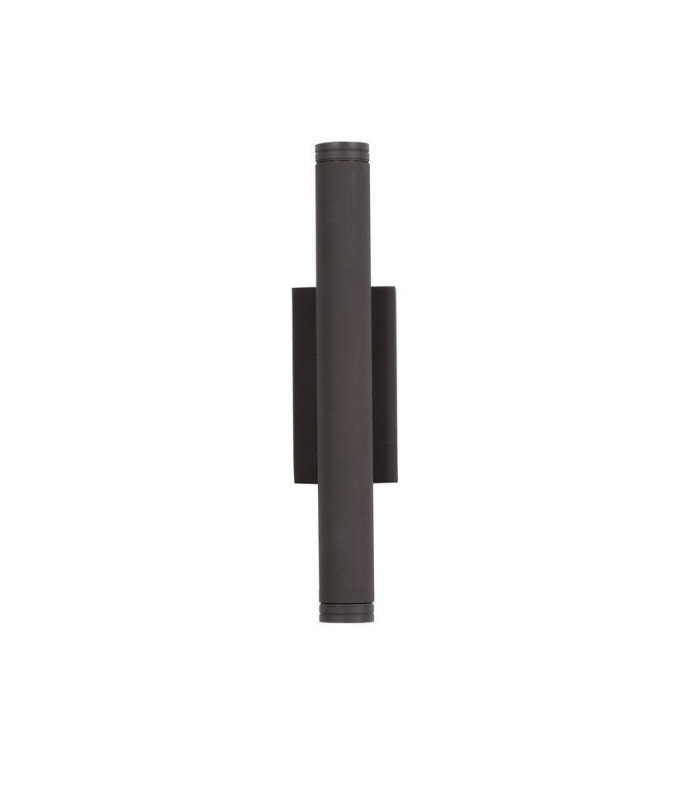 Wall Lamp, 2 x 3W LED, 3000K, 300lm, IP54, Dark Grey