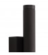 Wall Lamp, 2 x 3W LED, 3000K, 300lm, IP54, Dark Grey