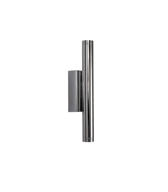 Wall Lamp, 2 x 3W LED, 3000K, 300lm, IP54, Polished Chrome