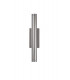 Wall Lamp, 2 x 3W LED, 3000K, 300lm, IP54, Polished Chrome