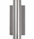 Wall Lamp, 2 x 3W LED, 3000K, 300lm, IP54, Polished Chrome