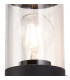 Wall Lamp 1 x E27, IP54, Anthracite, Clear
