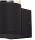 Wall Lamp 1 x E27, IP54, Anthracite, Clear