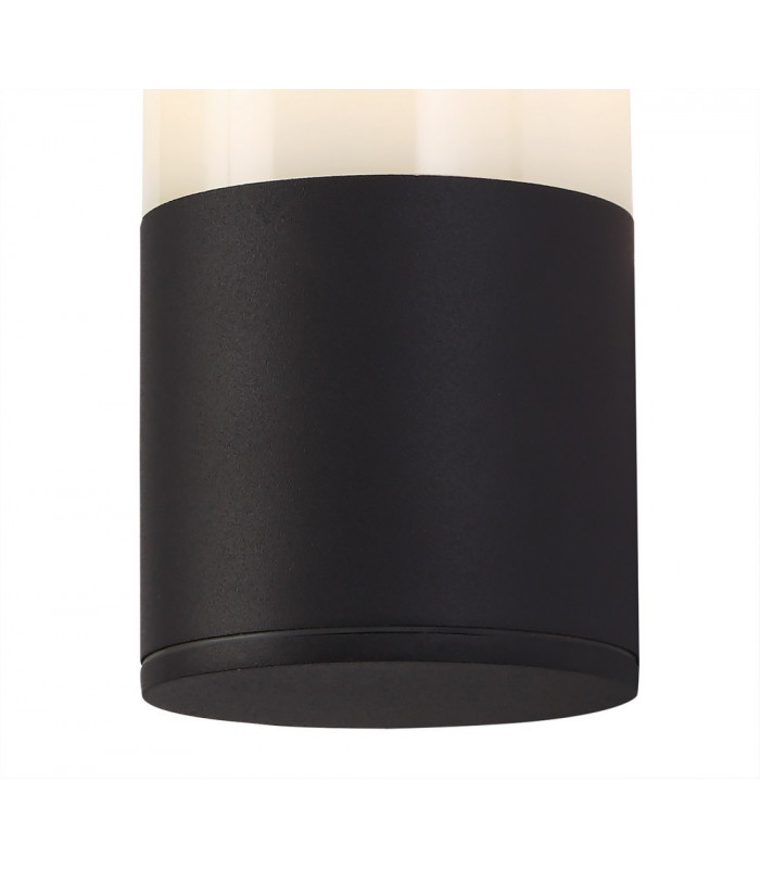 Wall Lamp 1 x E27, IP54, Anthracite, Opal