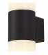 Wall Lamp 2 x E27, IP54, Anthracite, Opal