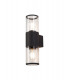 Wall Lamp 2 x E27, IP54, Anthracite, Smoked