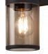 Wall Lamp 2 x E27, IP54, Anthracite, Smoked