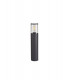 45cm Bollard Post Lamp 1 x E27, IP54, Anthracite, Clear