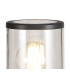 45cm Bollard Post Lamp 1 x E27, IP54, Anthracite, Clear