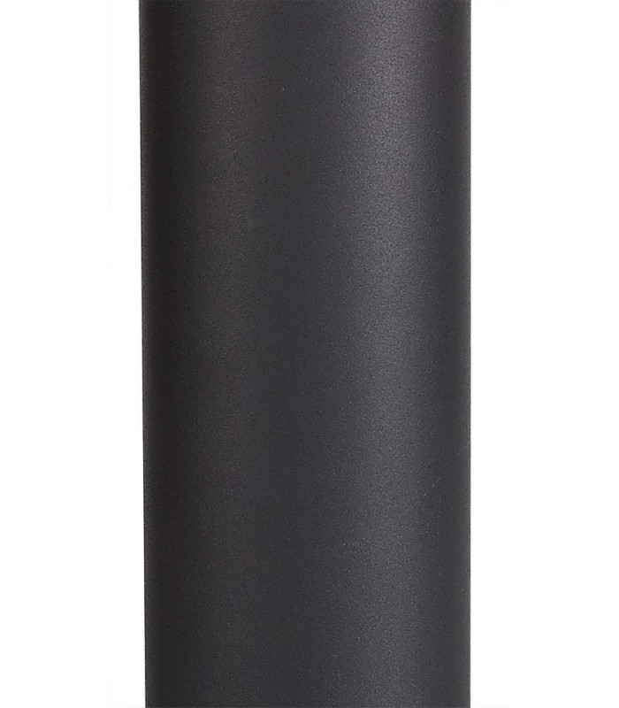 45cm Bollard Post Lamp 1 x E27, IP54, Anthracite, Clear