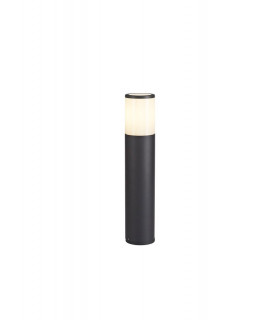 45cm Bollard Post Lamp 1 x E27, IP54, Anthracite, Opal
