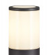 45cm Bollard Post Lamp 1 x E27, IP54, Anthracite, Opal