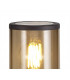45cm Bollard Post Lamp 1 x E27, IP54, Anthracite, Smoked