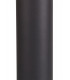 45cm Bollard Post Lamp 1 x E27, IP54, Anthracite, Smoked