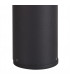 45cm Bollard Post Lamp 1 x E27, IP54, Anthracite, Smoked