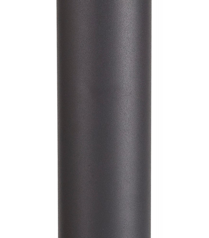 65cm Bollard Post Lamp 1 x E27, IP54, Anthracite, Clear