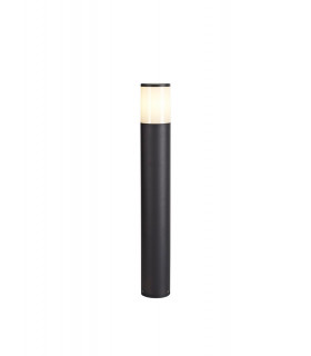 65cm Bollard Post Lamp 1 x E27, IP54, Anthracite, Opal