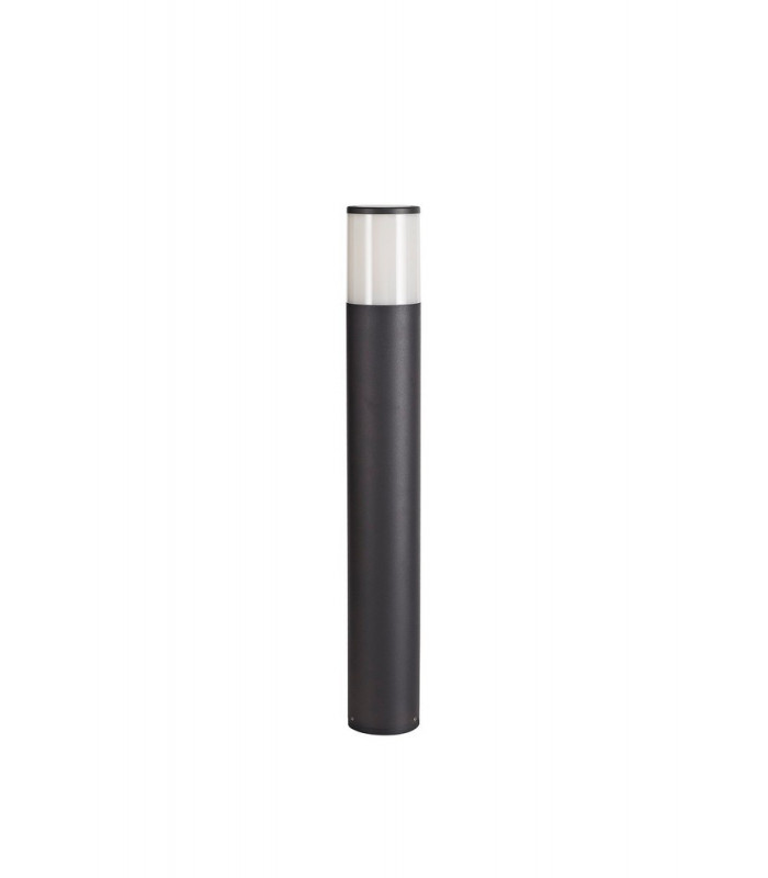 65cm Bollard Post Lamp 1 x E27, IP54, Anthracite, Opal