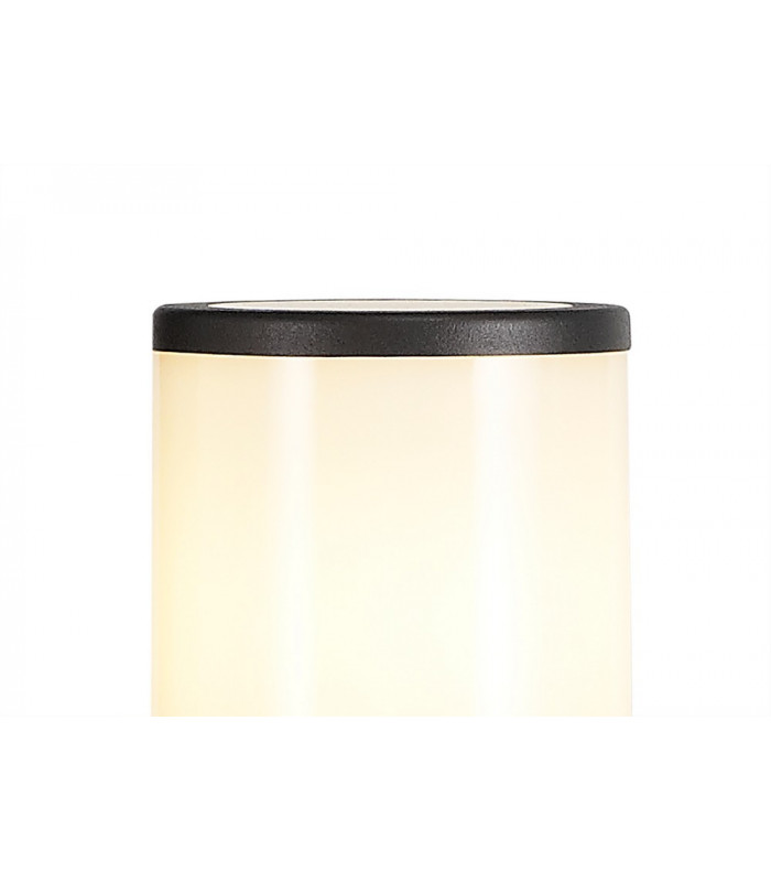65cm Bollard Post Lamp 1 x E27, IP54, Anthracite, Opal
