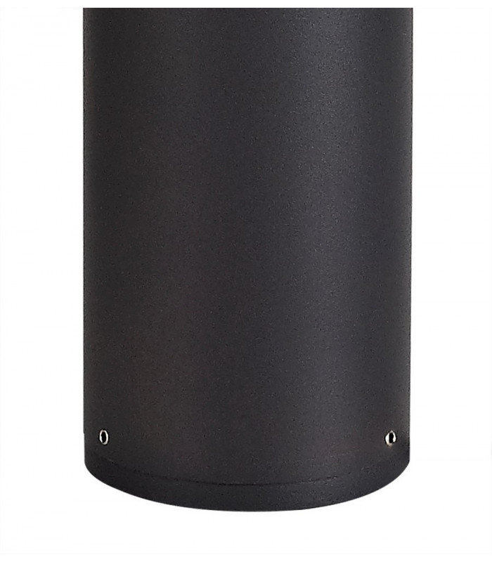 65cm Bollard Post Lamp 1 x E27, IP54, Anthracite, Opal