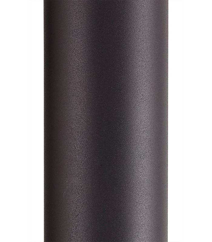 90cm Bollard Post Lamp 1 x E27, IP54, Anthracite, Clear