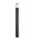 90cm Bollard Post Lamp 1 x E27, IP54, Anthracite, Opal